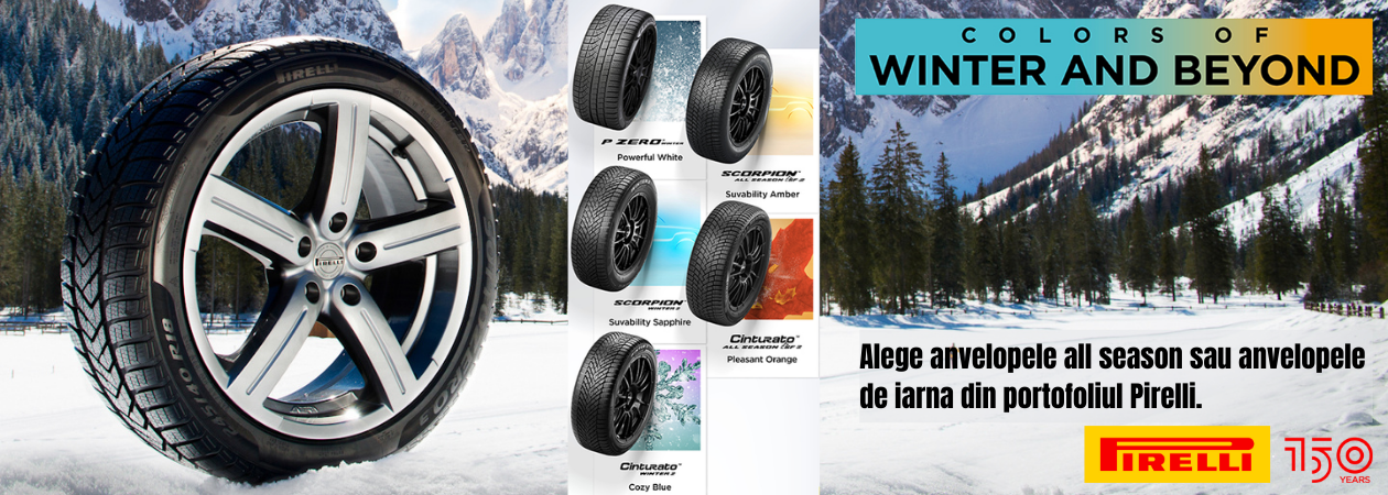 Anvelopele all season si de iarna din portofoliul Pirelli