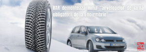 RAR demontează mitul „anvelopelor de iarnă obligatorii de la 1 noiembrie” și clarifică situația cauciucurilor all season