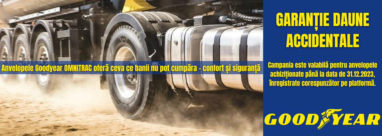 Garanția pentru daune accidentale ale anvelopelor de camion