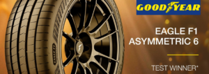 Goodyear Eagle F1 Asymmetric 6 – Câștigător al testului Auto Bild allrad!