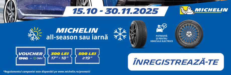 Campanie cu premii Michelin Iarna si All Season